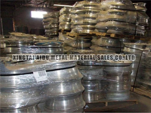 Scrap aluminum wheel
